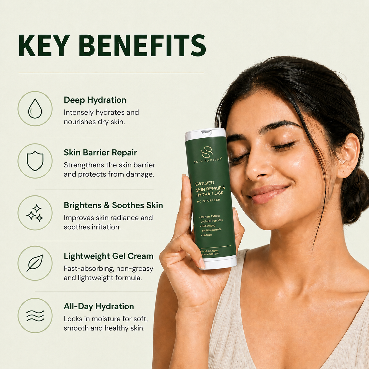 Evolved Skin Repair & Hydra-Lock Moisturizer