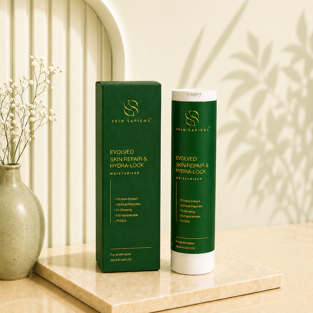 Evolved Skin Repair & Hydra-Lock Moisturizer