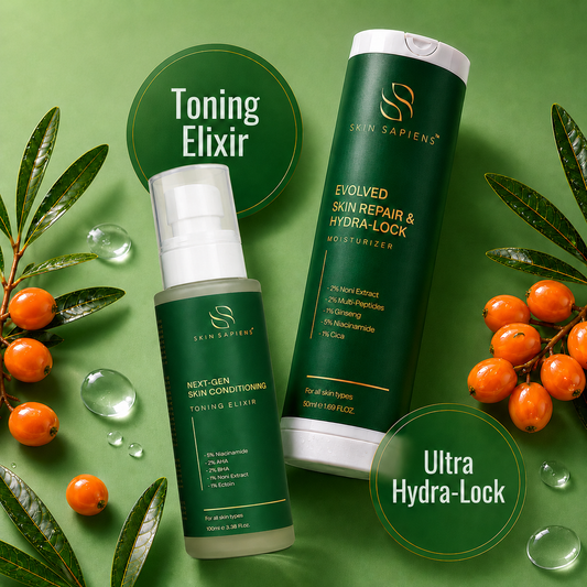 Hydration & Barrier Repair Duo – Toning Elixir + Hydra-Lock Moisturizer