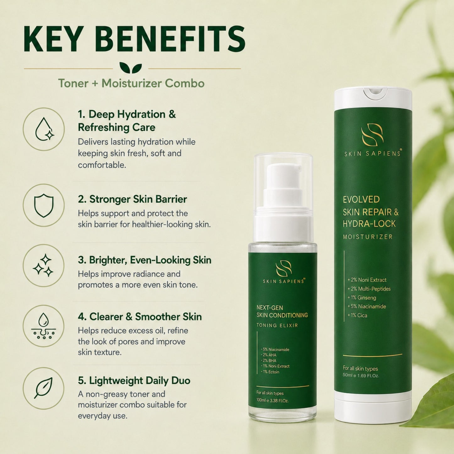 Hydration & Barrier Repair Duo – Toning Elixir + Hydra-Lock Moisturizer