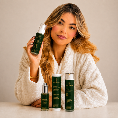 Skin Transformation Kit – Toner, Serum, Moisturizer & SPF 60 Sunscreen